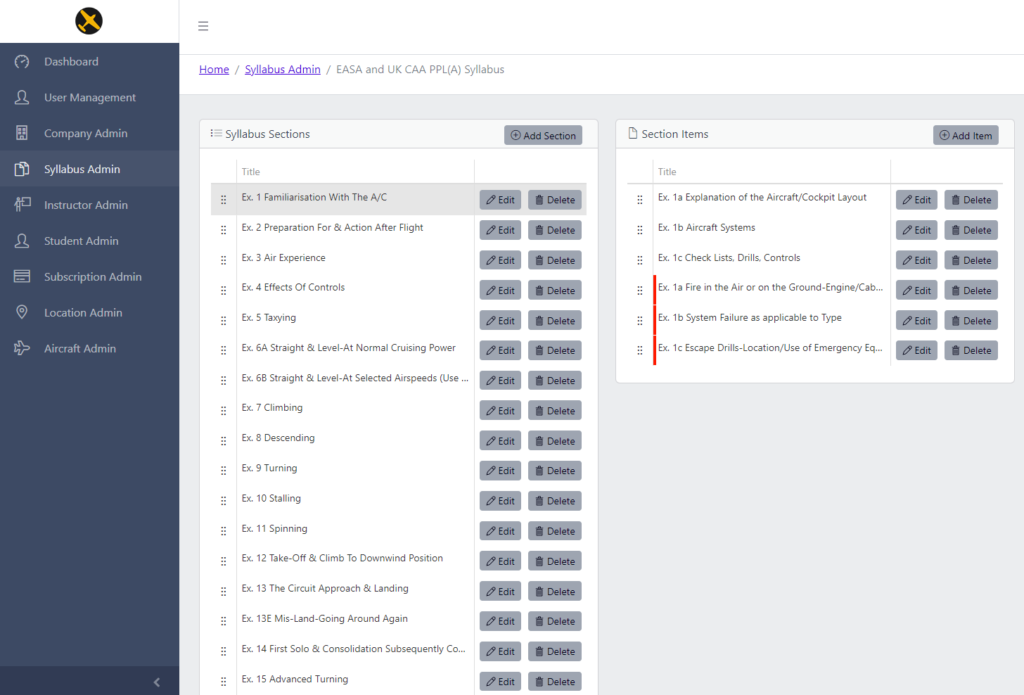 Customise your syllabus